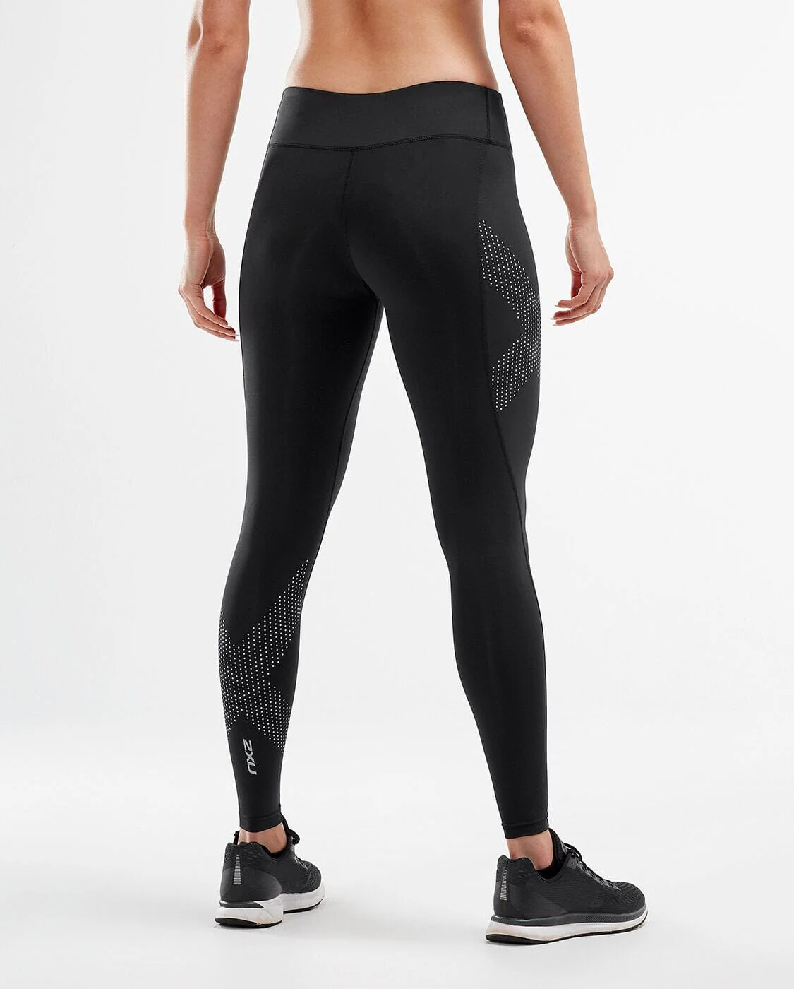 2XU Women's Motion Mid-Rise Compression Tights WA2864B - Image 4