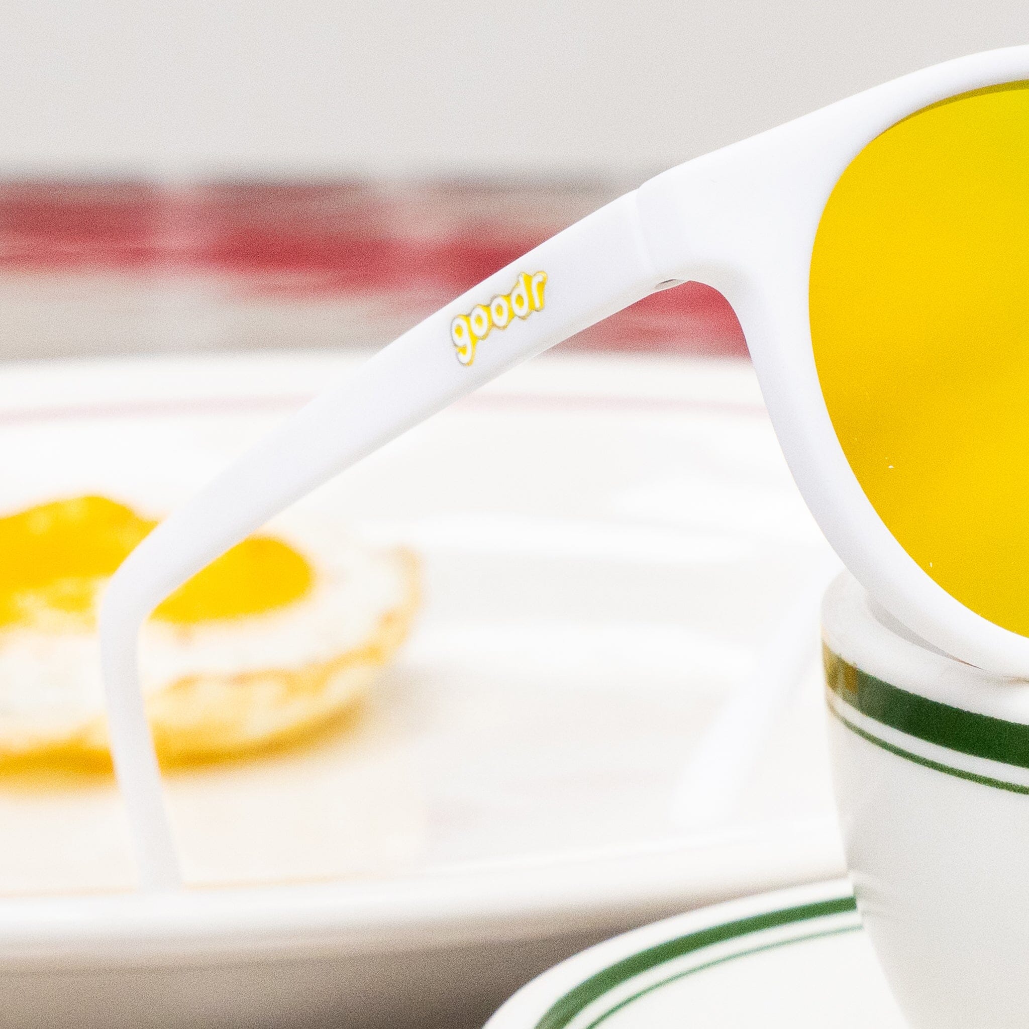 goodr Circle G - Sports Sunglasses - Yolk's on You - Image 2
